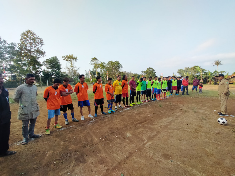 Kepala Desa Cup ( Pertandingan Mini Soccer Antar RT ) dalam menyambut hari Kemerdekaan RI ke 77
